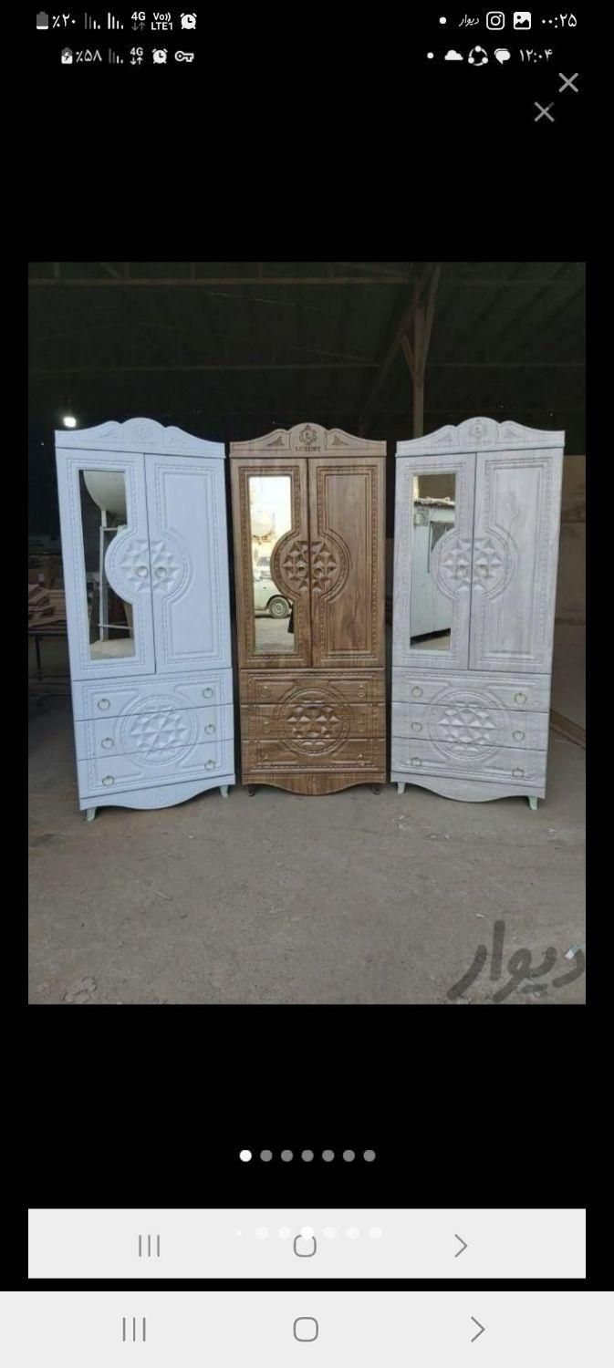 کمد دیواری میز آرایش دراور کد ۵۳۴۸|جاکفشی، کمد، دراور|پاکدشت, پاکدشت (مامازند)|دیوار