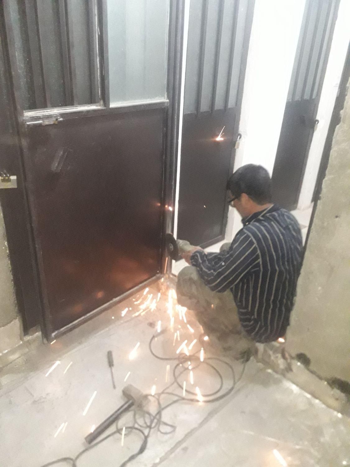 درب پنجره upvc توری پلیسه شیشه دوجداره اهنگری|مصالح و تجهیزات ساختمان|صباشهر, |دیوار