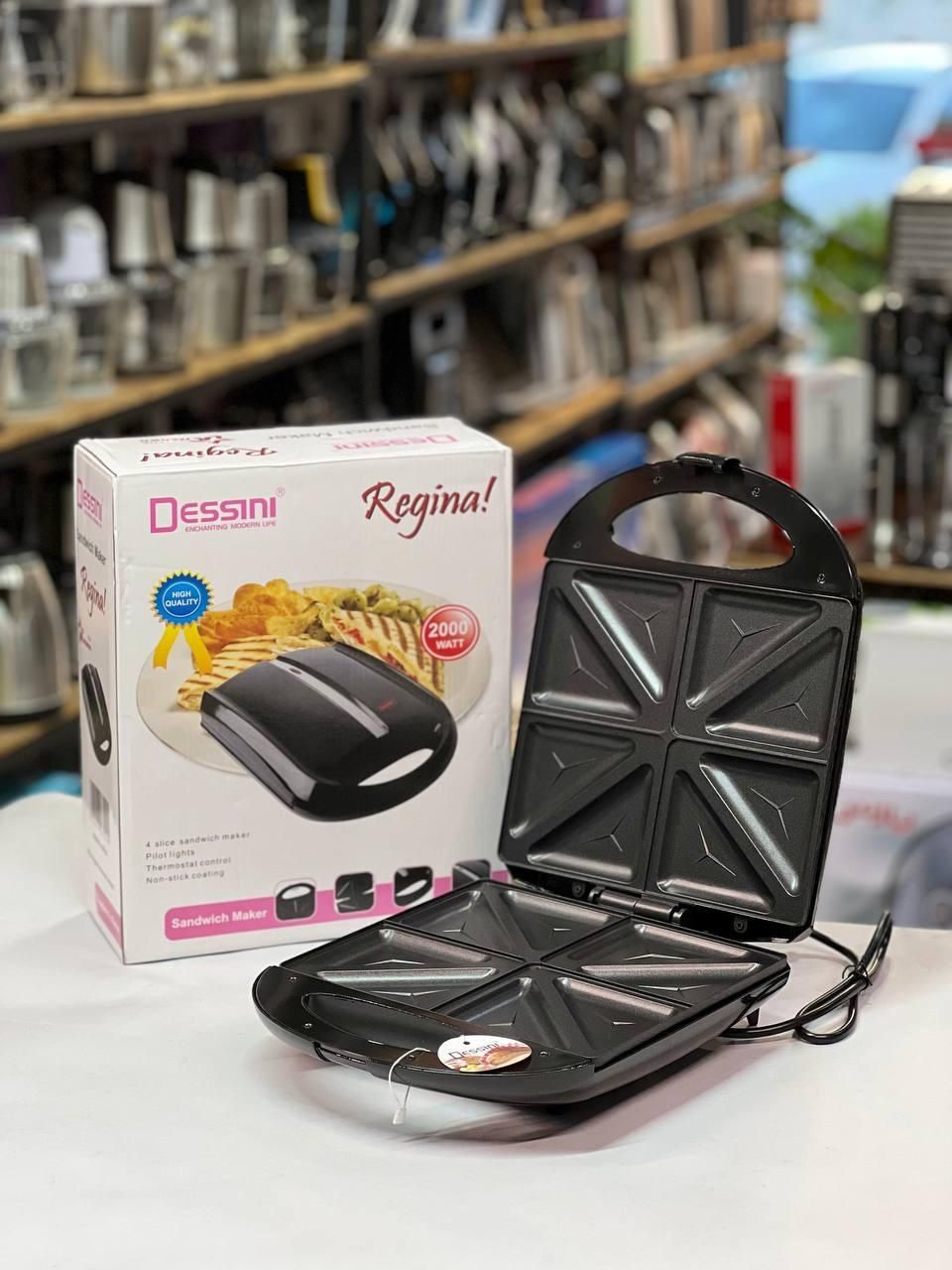 ساندویچ ساز 4 خانه دسینی  ساندویچساز اسنک ساز چکی|اجاق گاز و لوازم برقی پخت‌وپز|مشهد, آزادشهر|دیوار