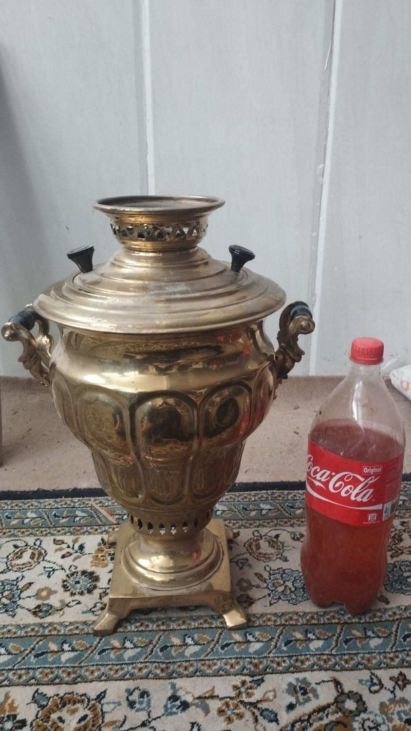 سماور قابل استفاده و هم تزیینی|سماور، چای‌ساز، قهوه‌ساز|سبزوار, قاضی زاد|دیوار