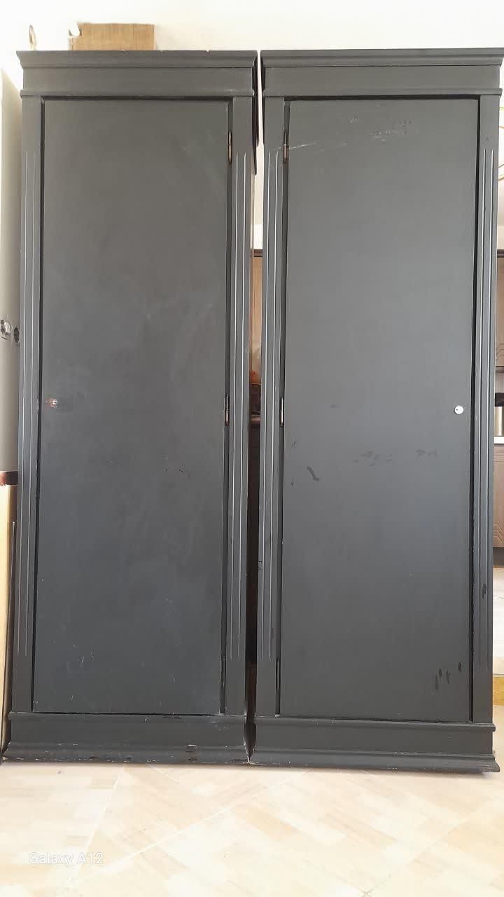 فروشی دوعدد کمد لباس|جاکفشی، کمد، دراور|دلیجان, |دیوار