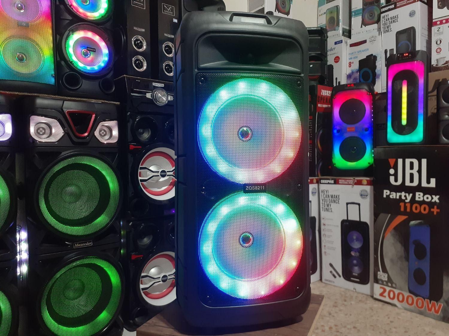 اسپیکر zqs 8211چرخ دار|سیستم صوتی خانگی|خمینیشهر, |دیوار