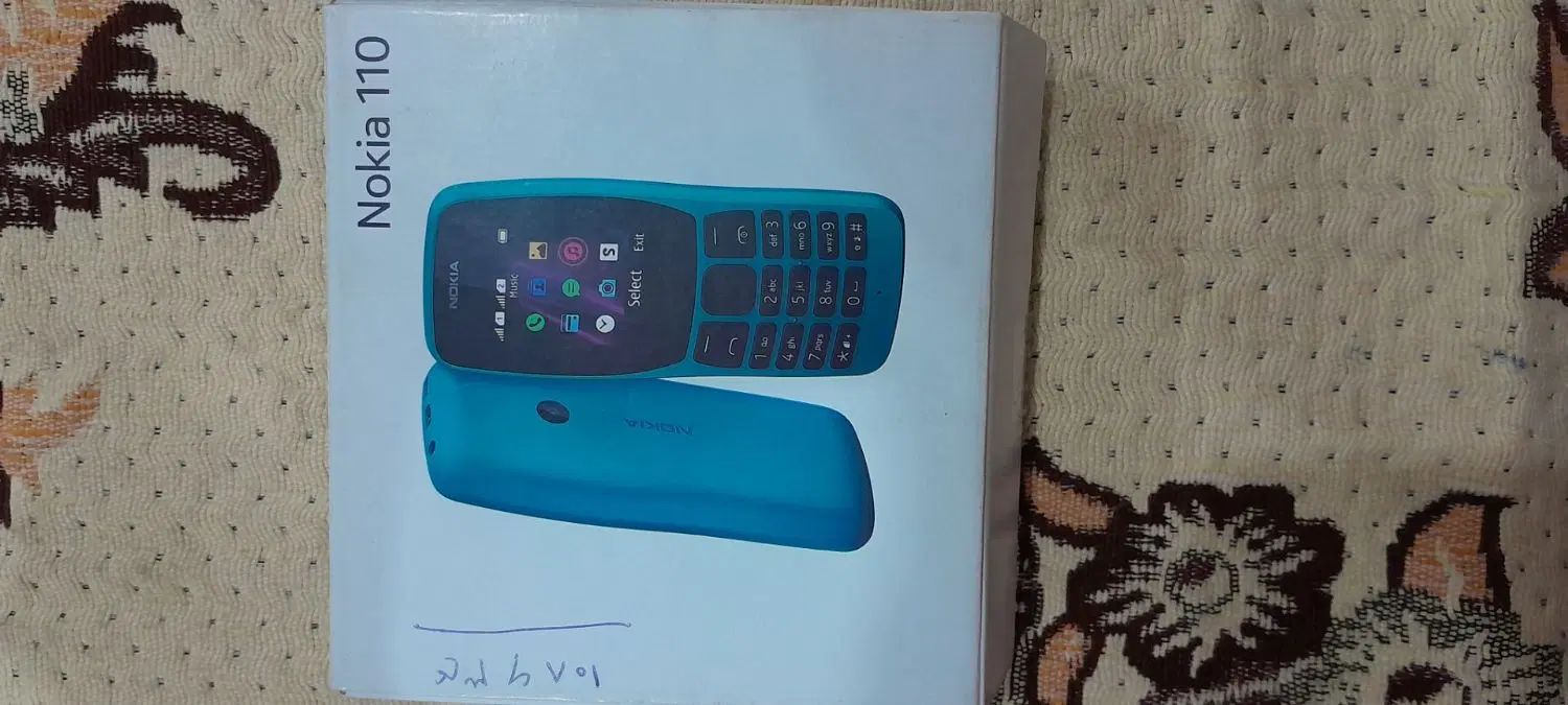 گوشی نوکیا ۱۱۰ رم خور|موبایل|کرج, کلاک بالا|دیوار