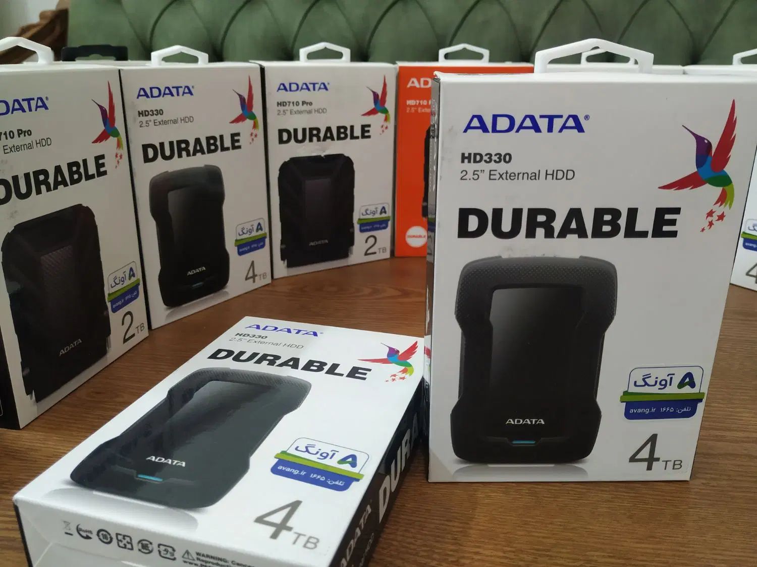 هارد اکسترنال ضد ضربه HD330 ADATA چهار ترا|قطعات و لوازم جانبی رایانه|اصفهان, جاوان|دیوار