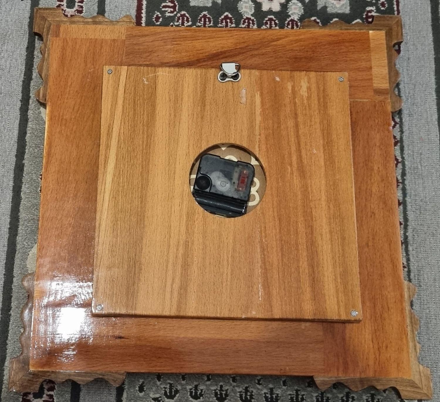 فروش ساعت دیواری تمام خاتم چهارگوش ۳۶*۳۶|ساعت دیواری و تزئینی|تهران, مینا|دیوار