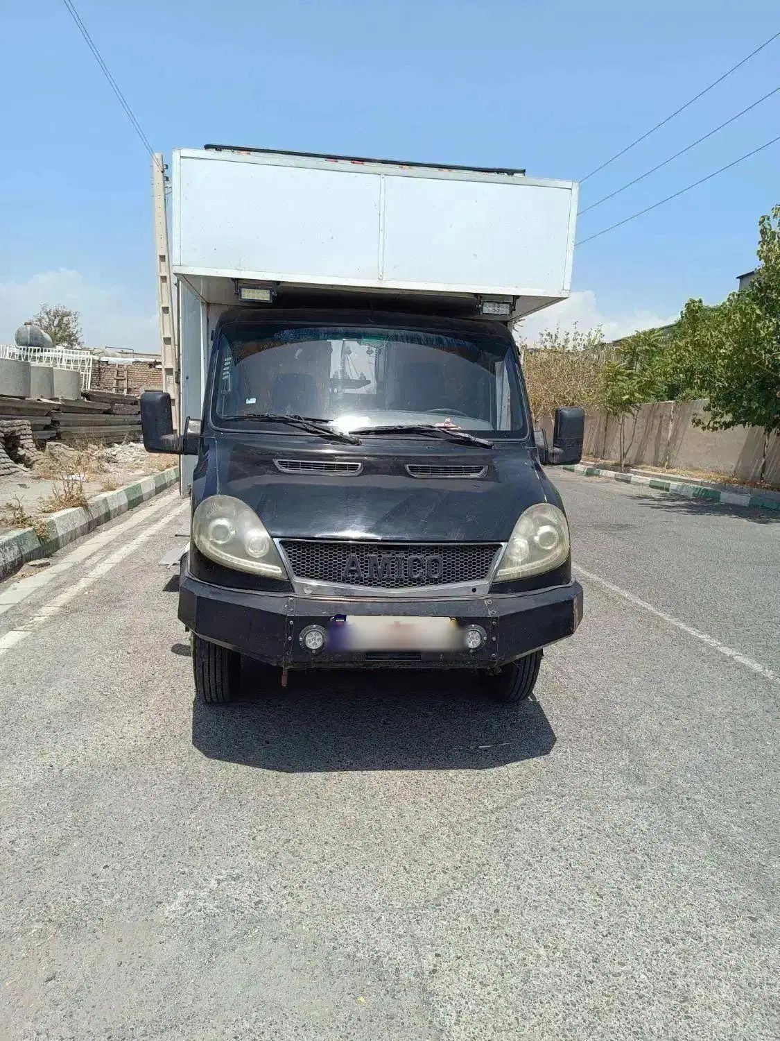 کمپرمسافرتی کامیونت آمیکو  کاربری مسقف فلزی|خودرو سنگین|تهران, مهرآباد جنوبی|دیوار
