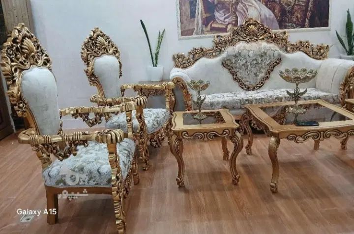 مبلمان مدل پنجه شیری موجود در مبلمان فرمانبر|مبلمان خانگی و میز عسلی|کاشمر, |دیوار