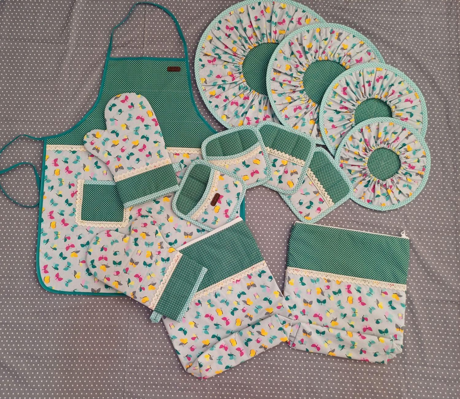 سفارش دوخت سرویس آشپزخانه و کاور لوازم برقی|سفره، حوله، دستمال آشپزخانه|کرمانشاه, |دیوار