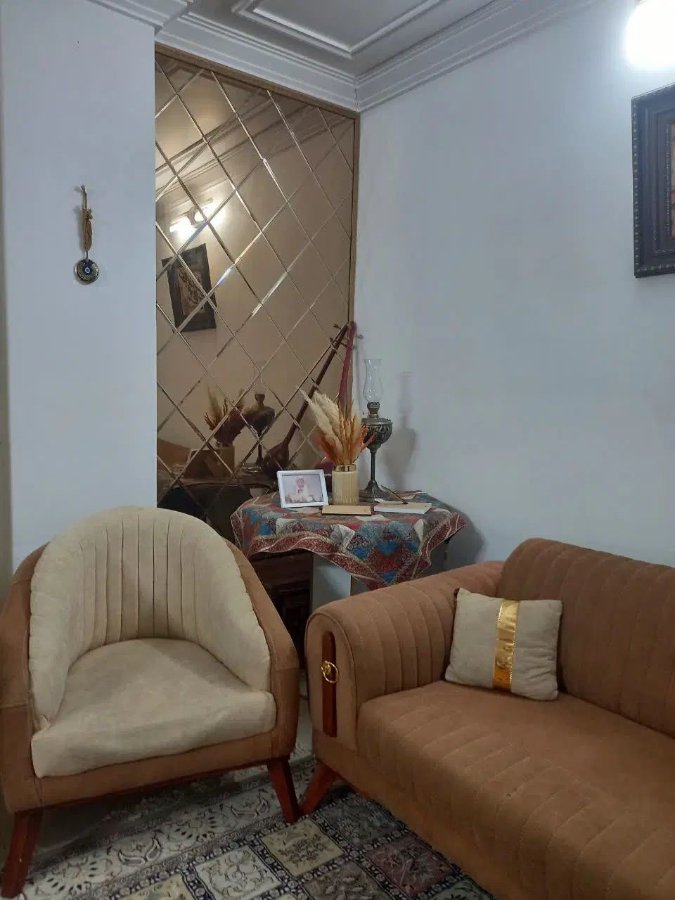 واحد شیک و تمیز فول امکانات مخصوص زوج جوان|اجارهٔ آپارتمان|کاشان, شهرک خاتم الانبیا (مسکن ملی کاشان)|دیوار
