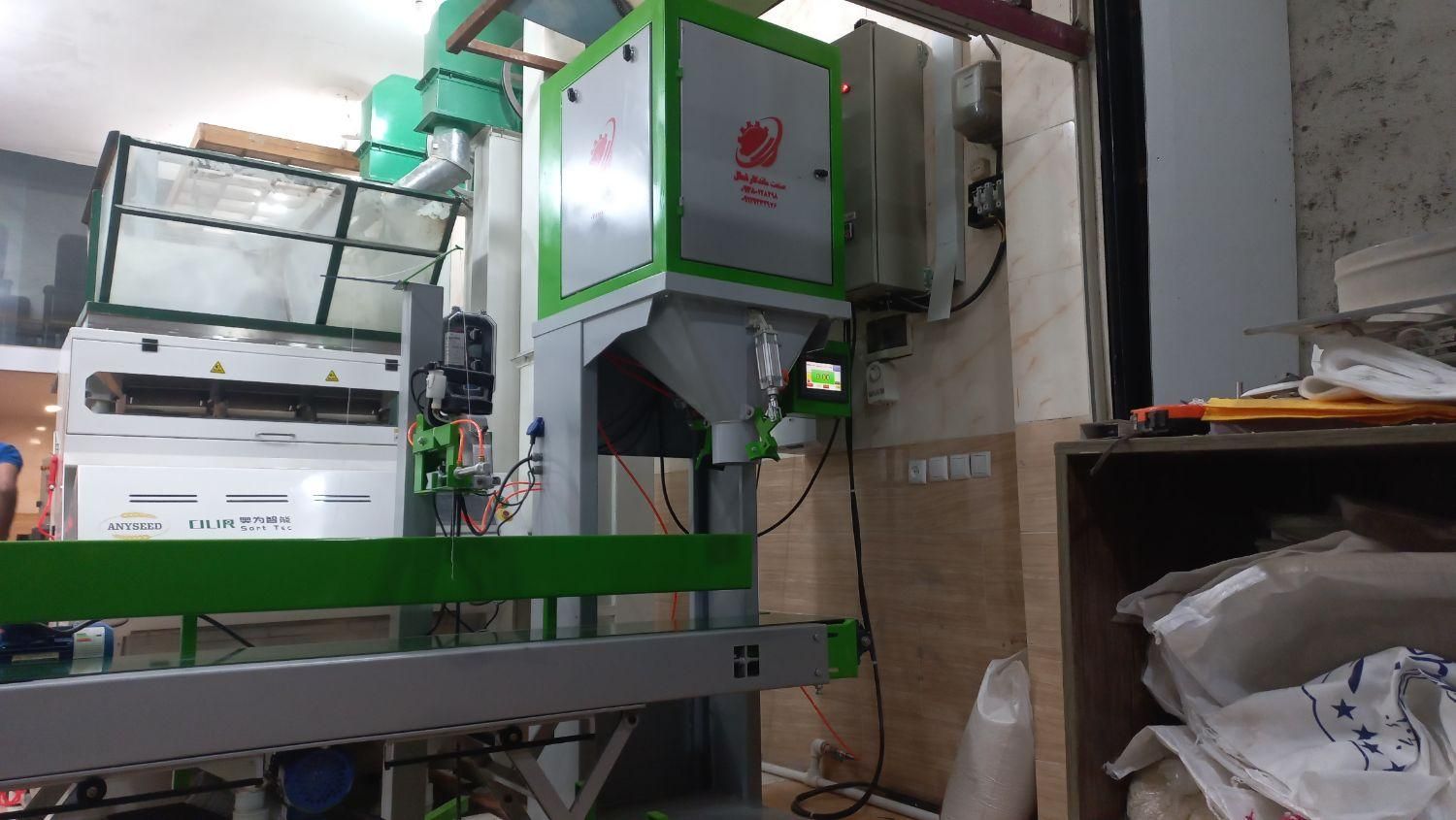 کیسه پرکن برنجکوبی ،خوراک دام،طیور،آبزیان ،کود|ماشینآلات صنعتی|پرهسر, |دیوار