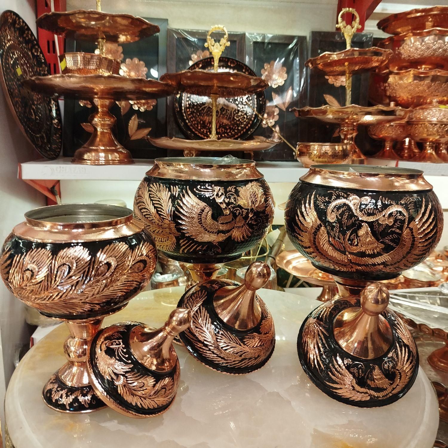 آجیل خوری/شکلات خوری/الماس تراش/تولیدی کویر مس|صنایع دستی و سایر لوازم تزئینی|یزد, |دیوار