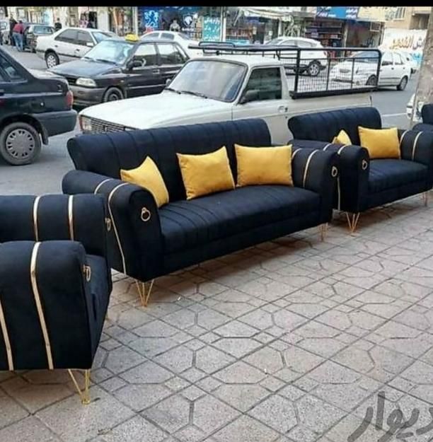 مبل.    قهوه ای&|مبلمان خانگی و میز عسلی|ارومیه, |دیوار