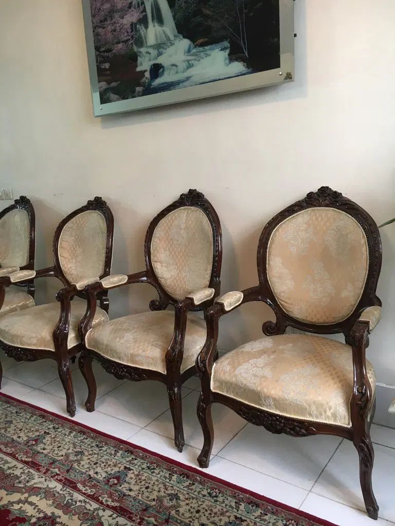 مبل کلاسیک فرانسوی به همراه ست نهارخوری|مبلمان خانگی و میز عسلی|تهران, فرمانیه|دیوار