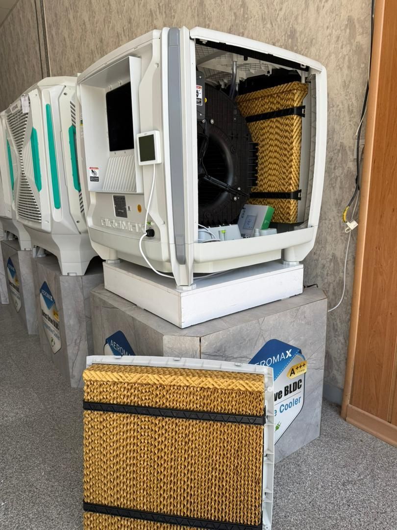 کولر آبی ۴۰۰۰ ایرومکس (پلیمری، سلولزی)|کولر آبی|یزد, |دیوار