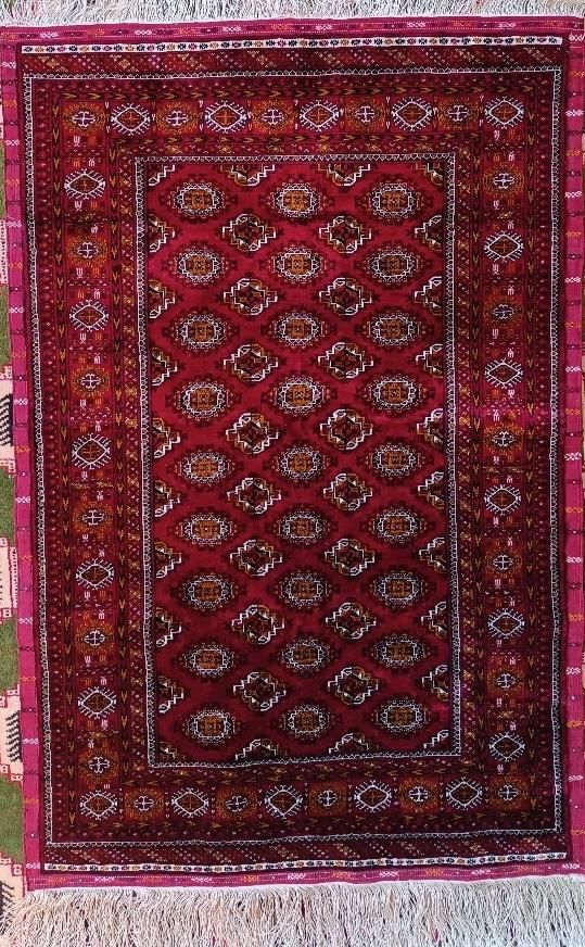 قالیچه دورو تمام ابریشم طبیعی|فرش|بجنورد, |دیوار