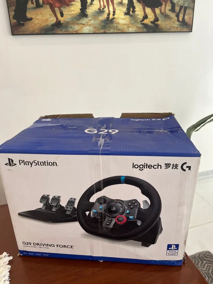 فرمان بازی logitech G29 در حد صفر|کنسول، بازی ویدئویی و آنلاین|رشت, لاکانی|دیوار