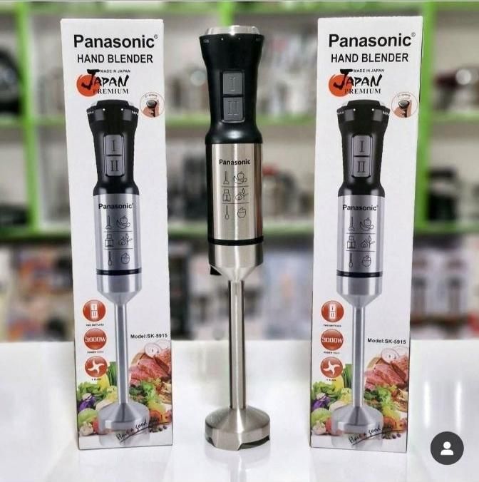 گوشتکوب برقی 4تیغه طلایی تیتانیومی 1500W پاناسونیک|خردکن، آسیاب، غذاساز|مشهد, هفت تیر (آب و برق)|دیوار