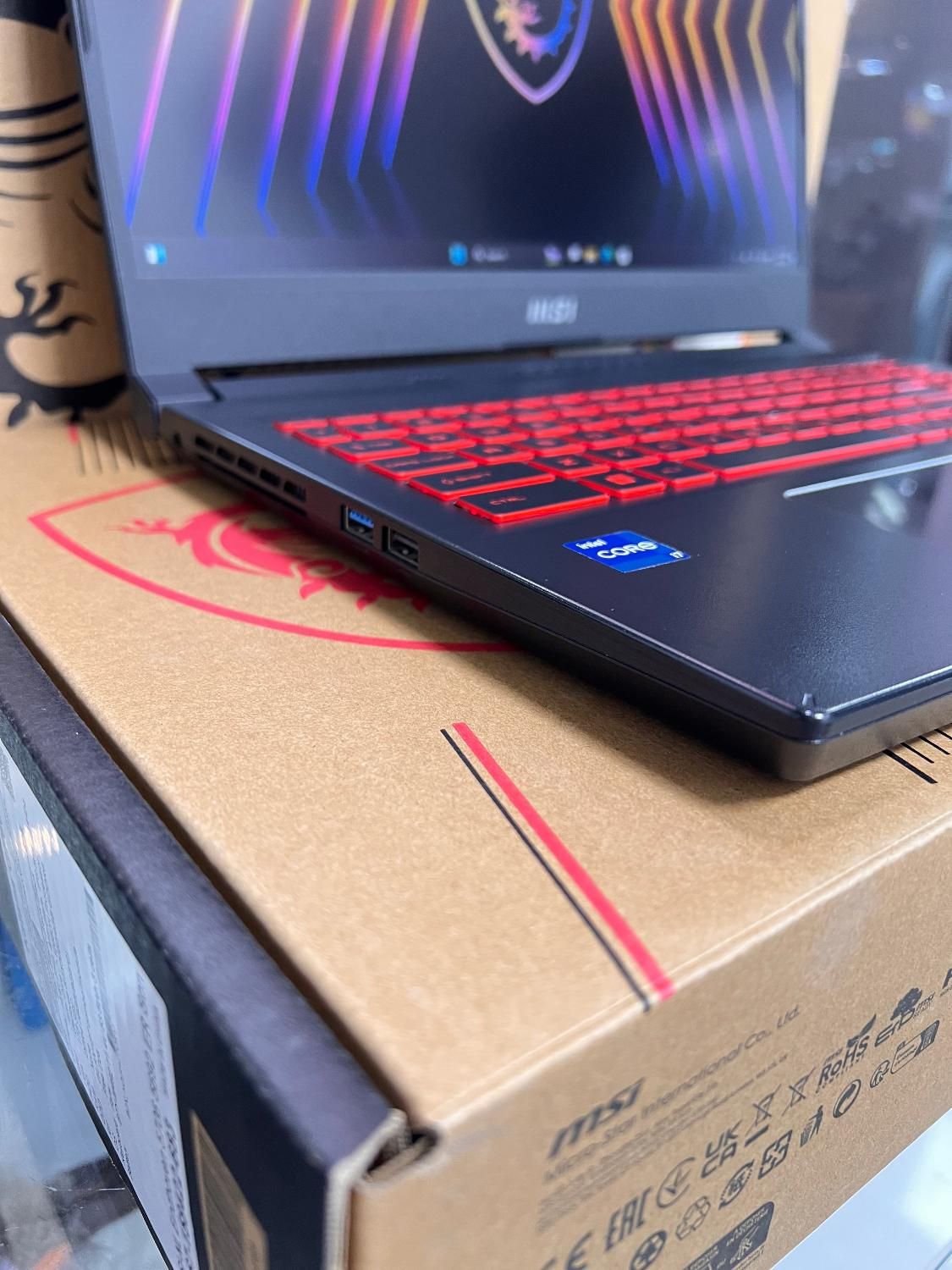 لپ تاپ گیمینگ ام اس ایMSI GF66 i7/16G/1TB/4G RTX|رایانه همراه|تهران, میدان ولیعصر|دیوار