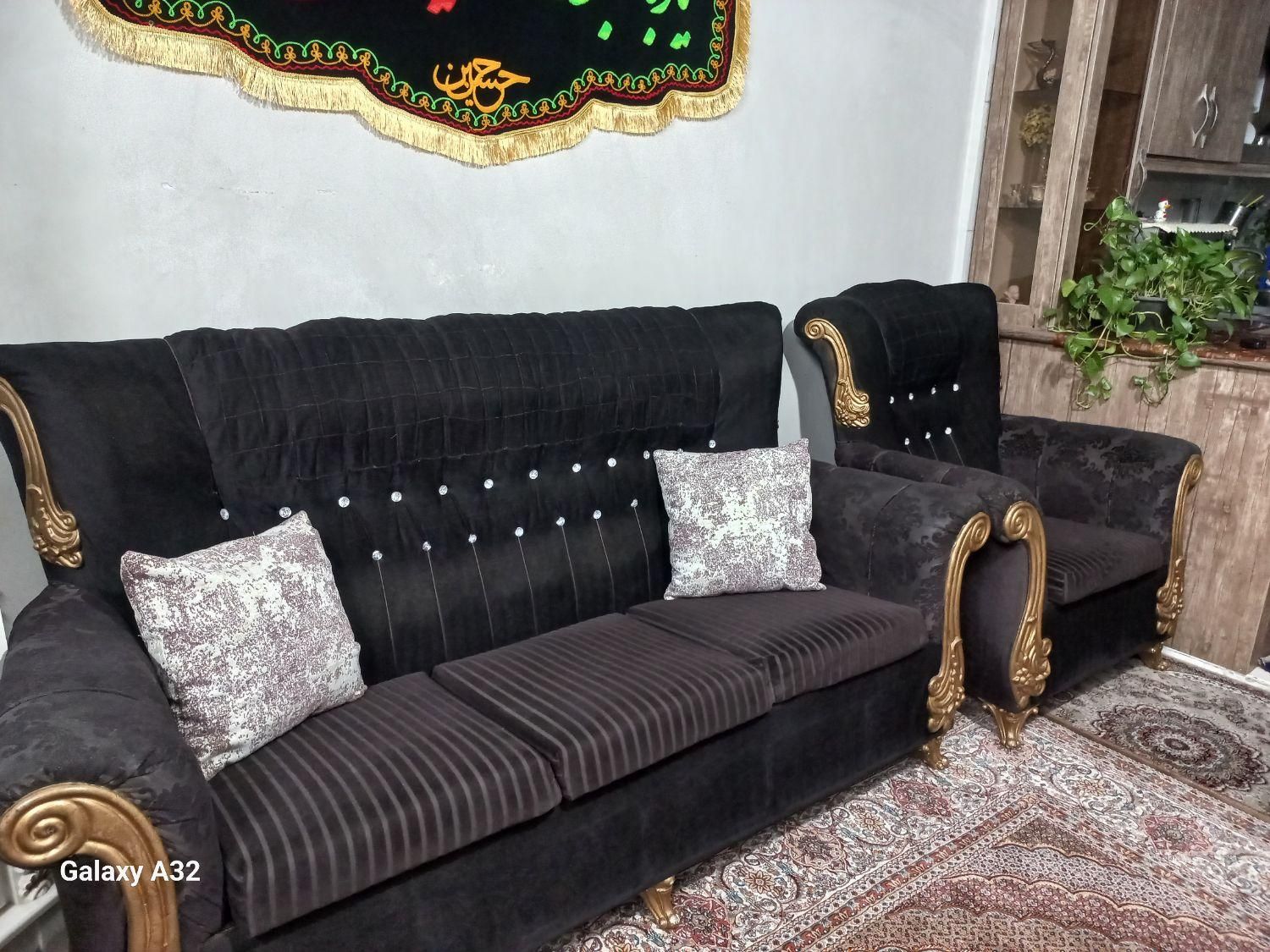 مبلمان هفت نفره کارکرده|مبلمان خانگی و میز عسلی|تهران, خانی‌آباد|دیوار
