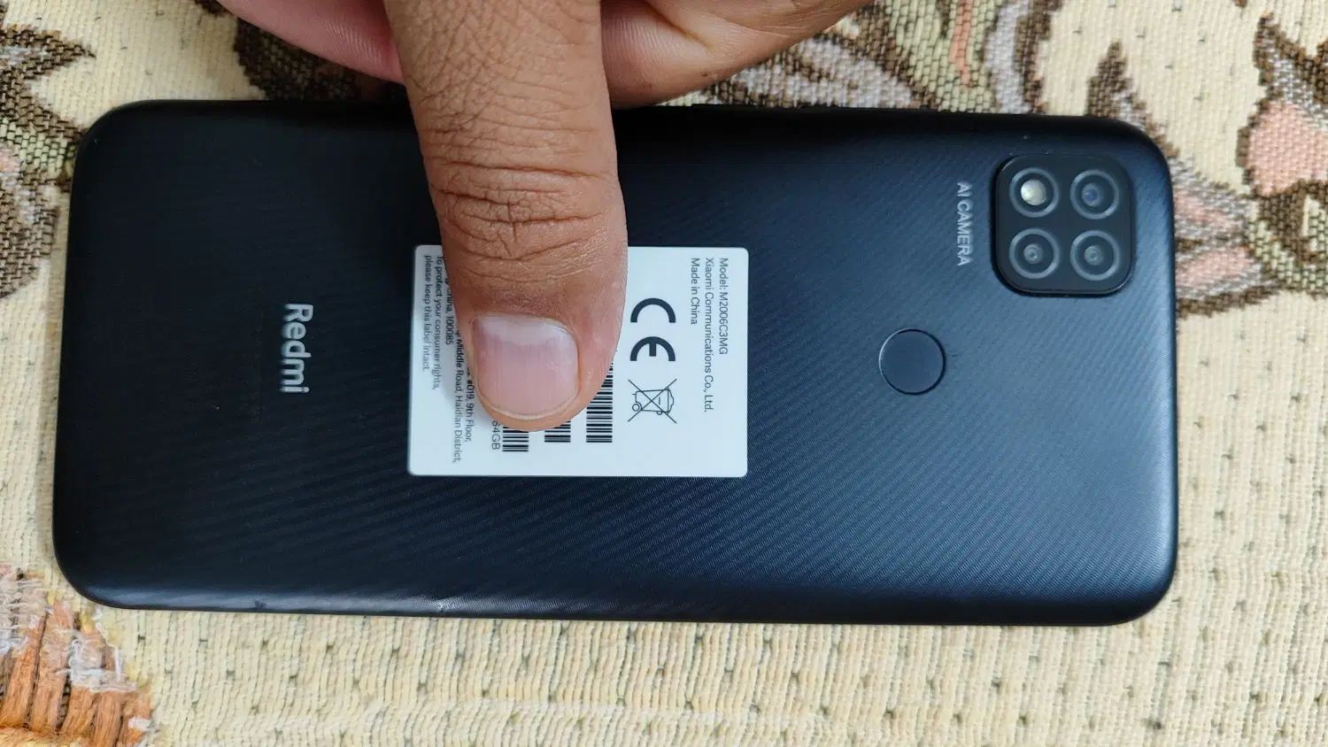 گوشی Redmi9c در حد نو ،بسیار سالم|موبایل|تهران, کوی بیمه|دیوار