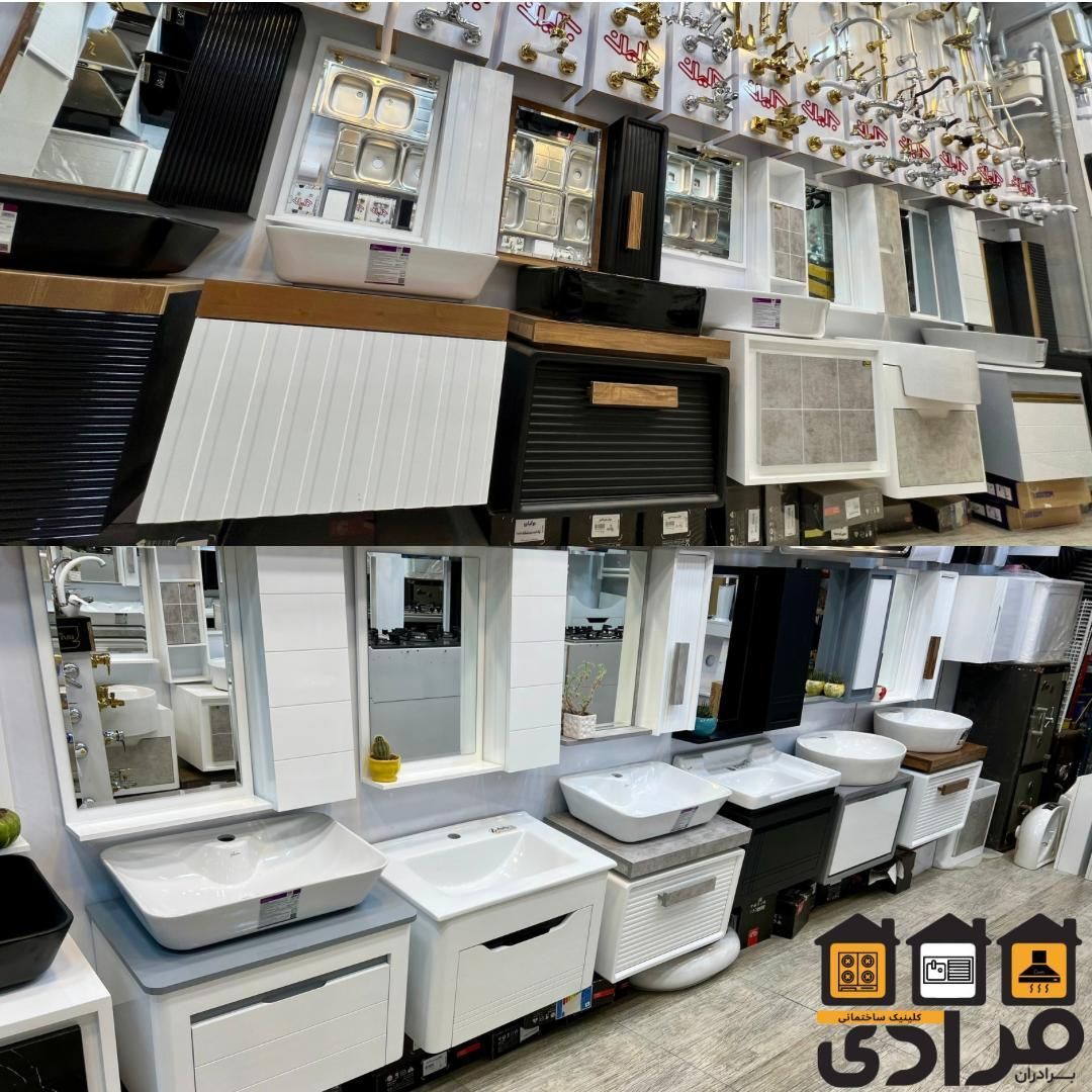 **روشویی کابینتی ارزون با کیفیت**|لوازم سرویس بهداشتی|رشت, گیل|دیوار