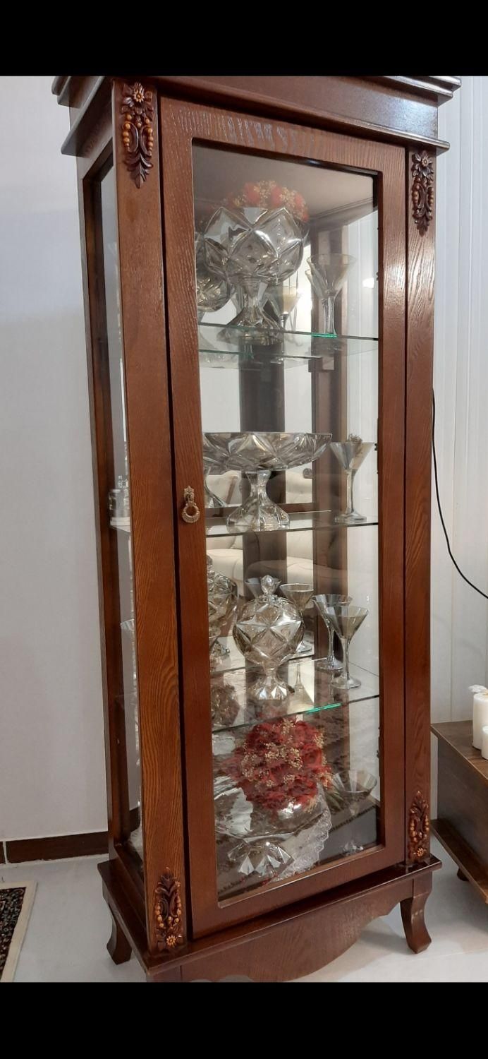 بوفه چوبی|بوفه، ویترین، کنسول|قائم‌شهر, |دیوار