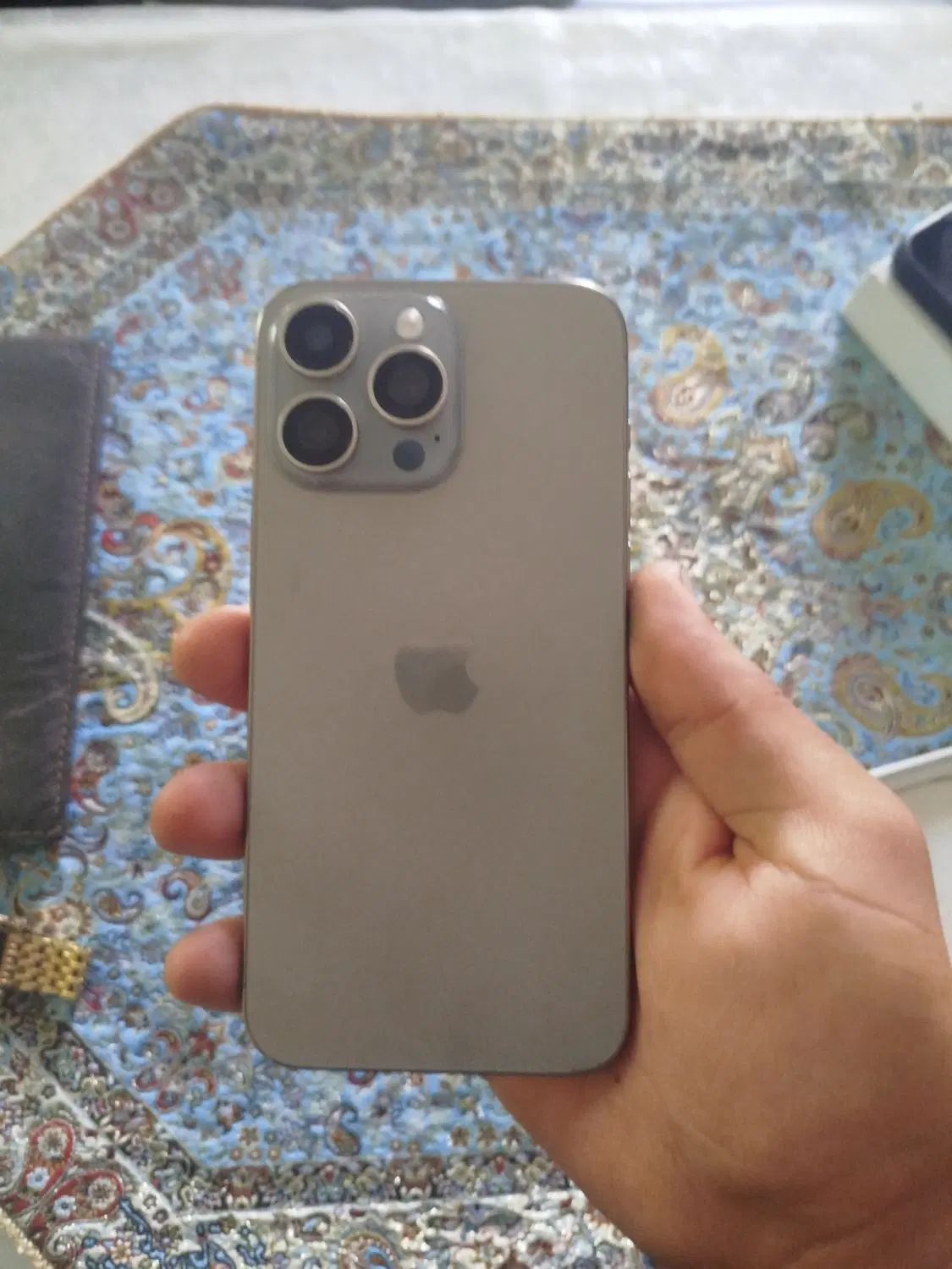 اپل iPhone 15 Pro Max با حافظهٔ ۲۵۶ گیگابایت|موبایل|تهران, شهرک شهید باقری|دیوار