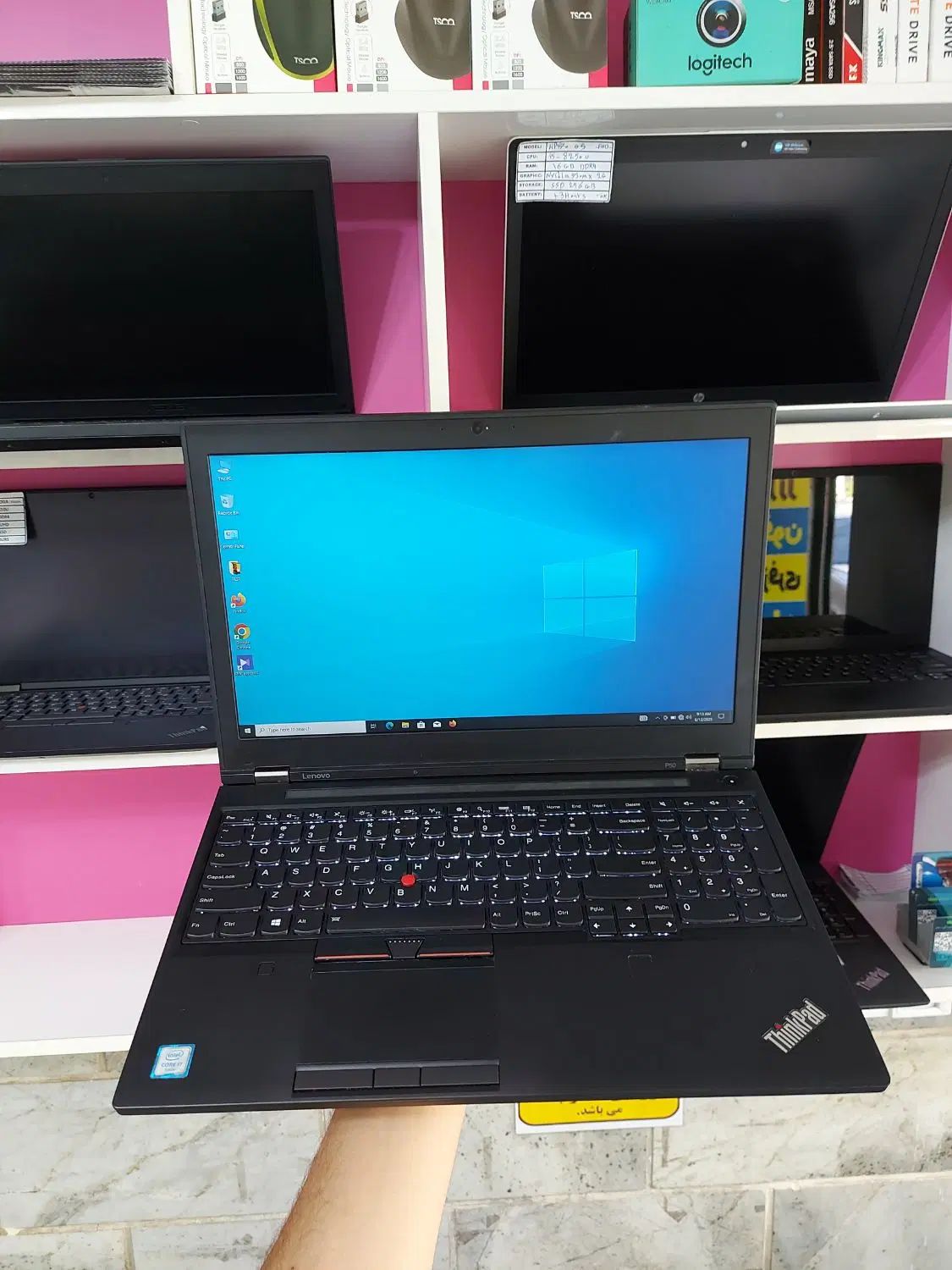 Lenovo P50 i7 RAM32 SSD512 NVIDIA M1000 رندر طراحی|رایانه همراه|کرج, گلشهر|دیوار