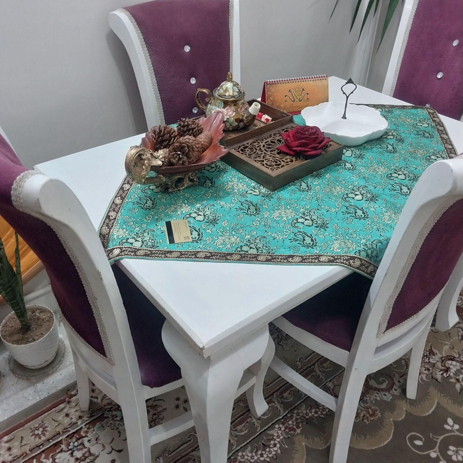 میزناهارخوری ۴نفره ۱۵۰۰ مشیریه|میز و صندلی غذاخوری|تهران, مشیریه|دیوار
