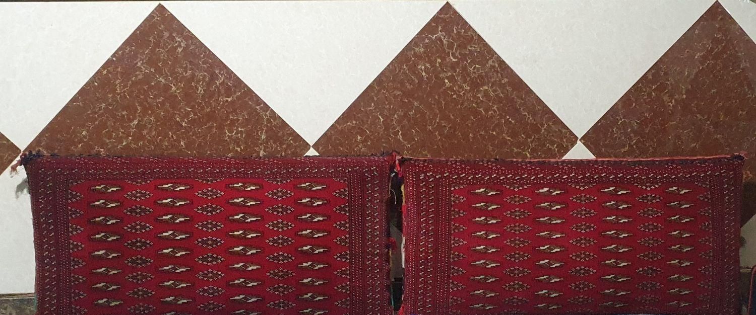 پشتی ترکمنی دست باف|پشتی|زاهدان, |دیوار