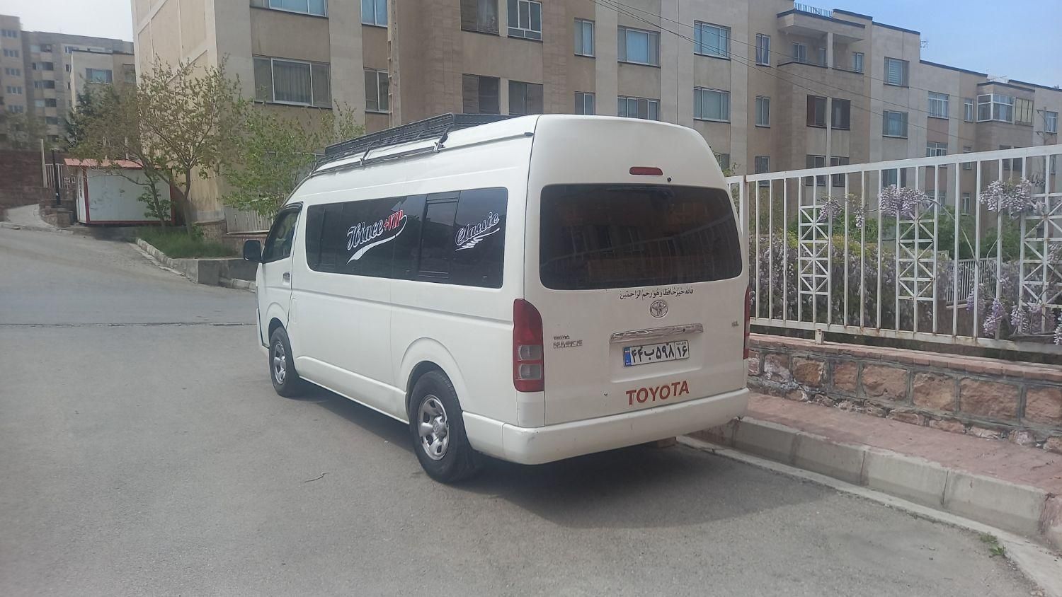 ون هایس دربستیTOYOTAاجاره ای باراننده سقف بلند۲۰۱۲|خدمات حمل و نقل|مشهد, چهارچشمه|دیوار