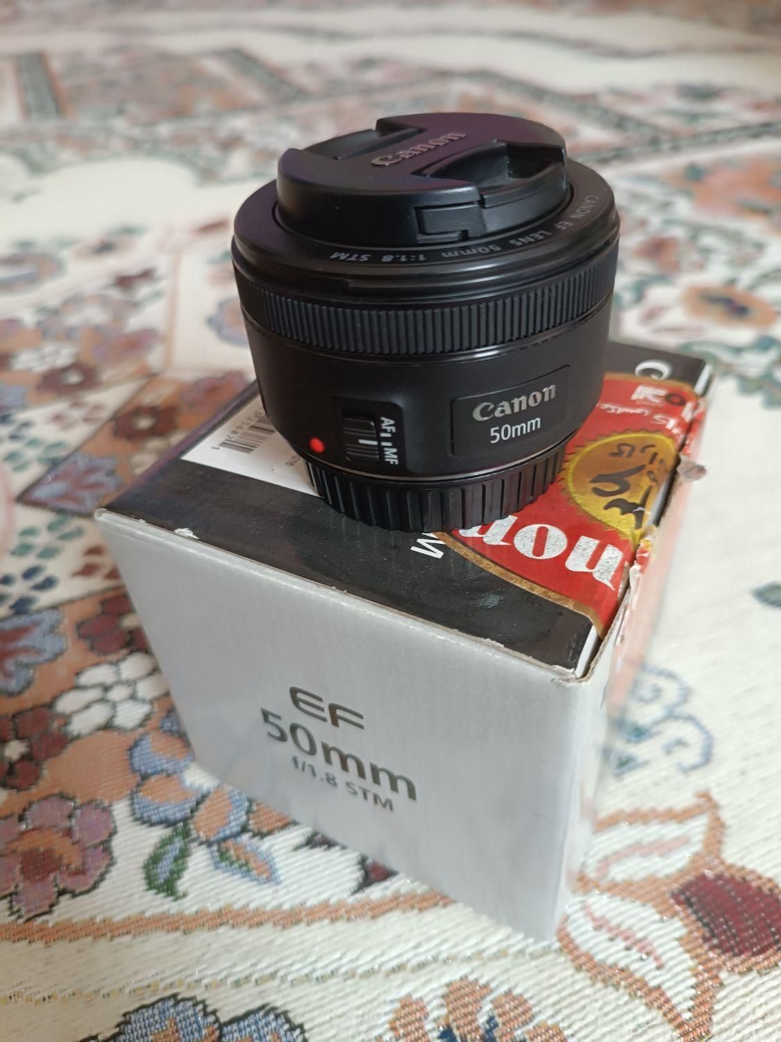 لنز دوربین کانن 50 - f1.8|دوربین عکاسی و فیلم‌برداری|ایلام, |دیوار