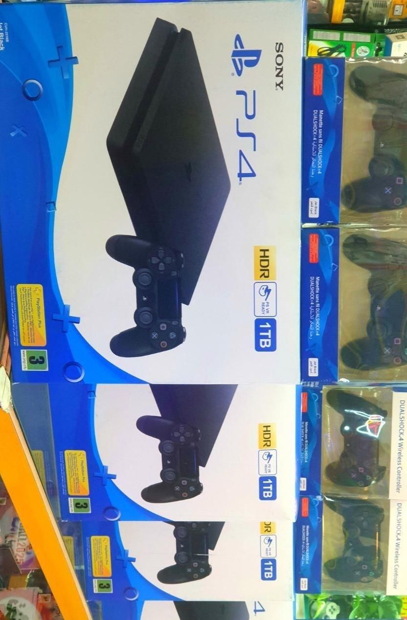 پلیSLIM4فول بازی۲دسته ۱ترا لوازم نو)گیم۵استیک۳فور|کنسول، بازی ویدئویی و آنلاین|تهران, مسعودیه|دیوار