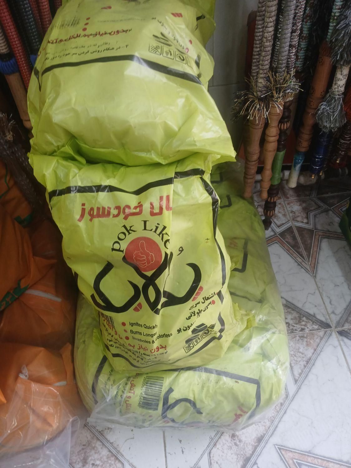 انواع ذغال کبابی تک/عمده|عمده‌فروشی|رشت, صفاری|دیوار