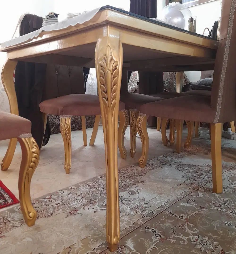 میزناهارخوری ۸نفره|میز و صندلی غذاخوری|تهران, دژکام|دیوار