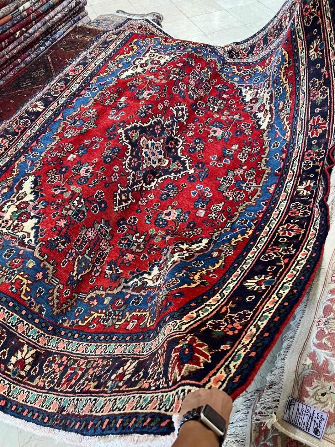جفت فرش ۶ متری همدان دستباف گوشتدار|فرش|تهران, سعادت‌آباد|دیوار