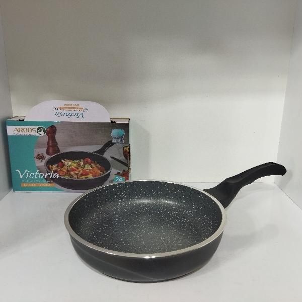 ماهیتابه تکدسته چدن گرانیت عروس سایز ۲۴ ویکتوریا|ظروف پخت‌وپز|رشت, منظریه|دیوار