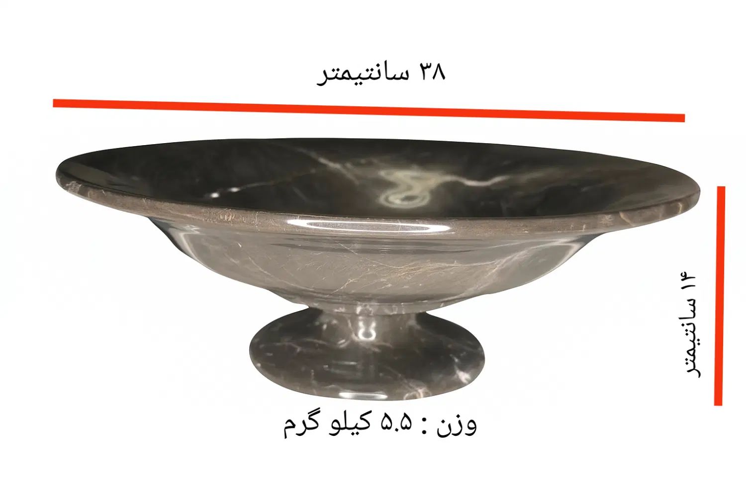 ظرف میوه خوری سنگی طبیعی دست ساز|صنایع دستی و سایر لوازم تزئینی|تهران, شهر زیبا|دیوار