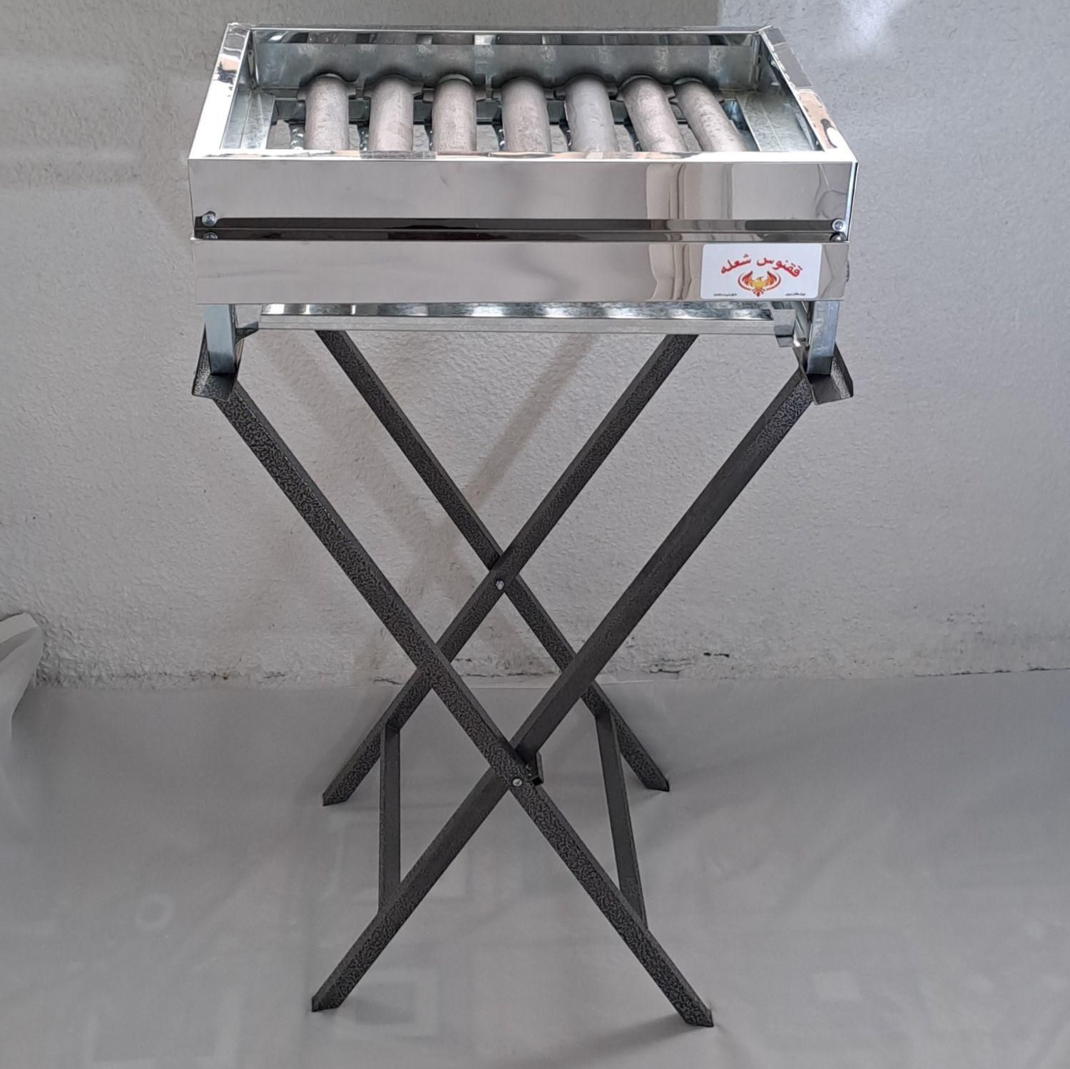 کبابپز گازی استیل منقل گازی ۷شعله پایه باربیکیو|اجاق گاز و لوازم برقی پختوپز|تهران, تهرانپارس شرقی|دیوار