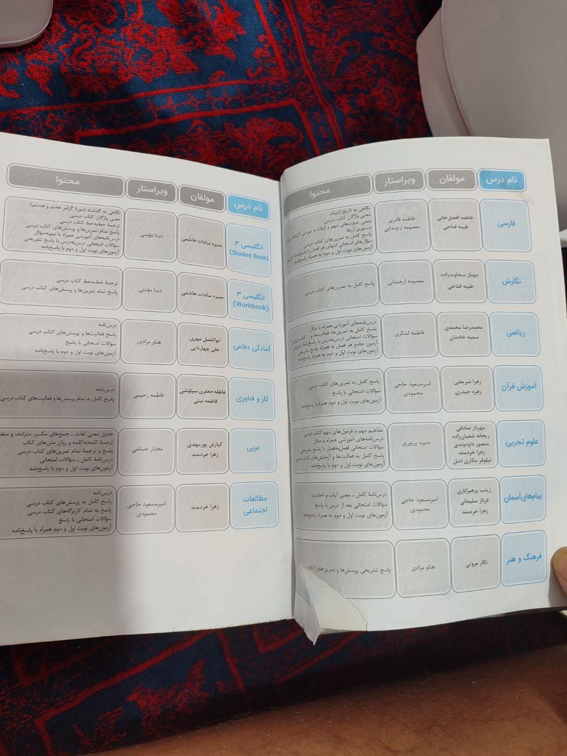کتاب گام به گام کمک درسی خیلی سبز پایه نهم|کتاب و مجله آموزشی|بم, |دیوار