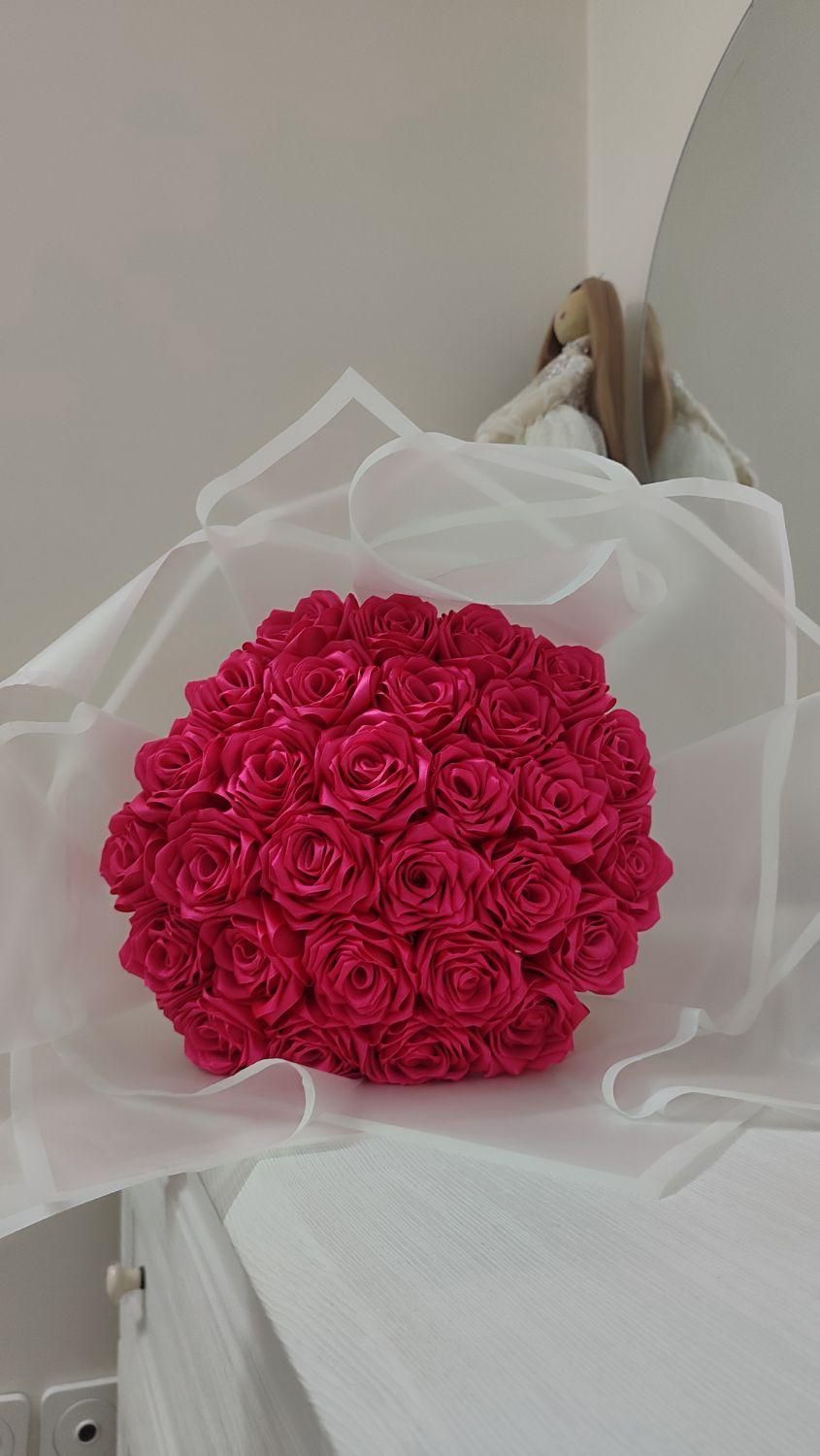 دسته گل ربانی|گل مصنوعی|اندیشه, شهرک صدف|دیوار