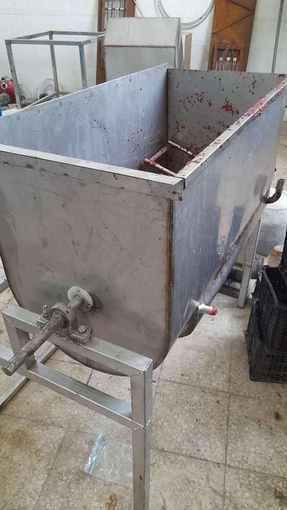 هود قفسه سردخانه کانتر بلندر ومیکسر سبزی شور استیل|ماشین‌آلات صنعتی|رشت, جانبازان|دیوار