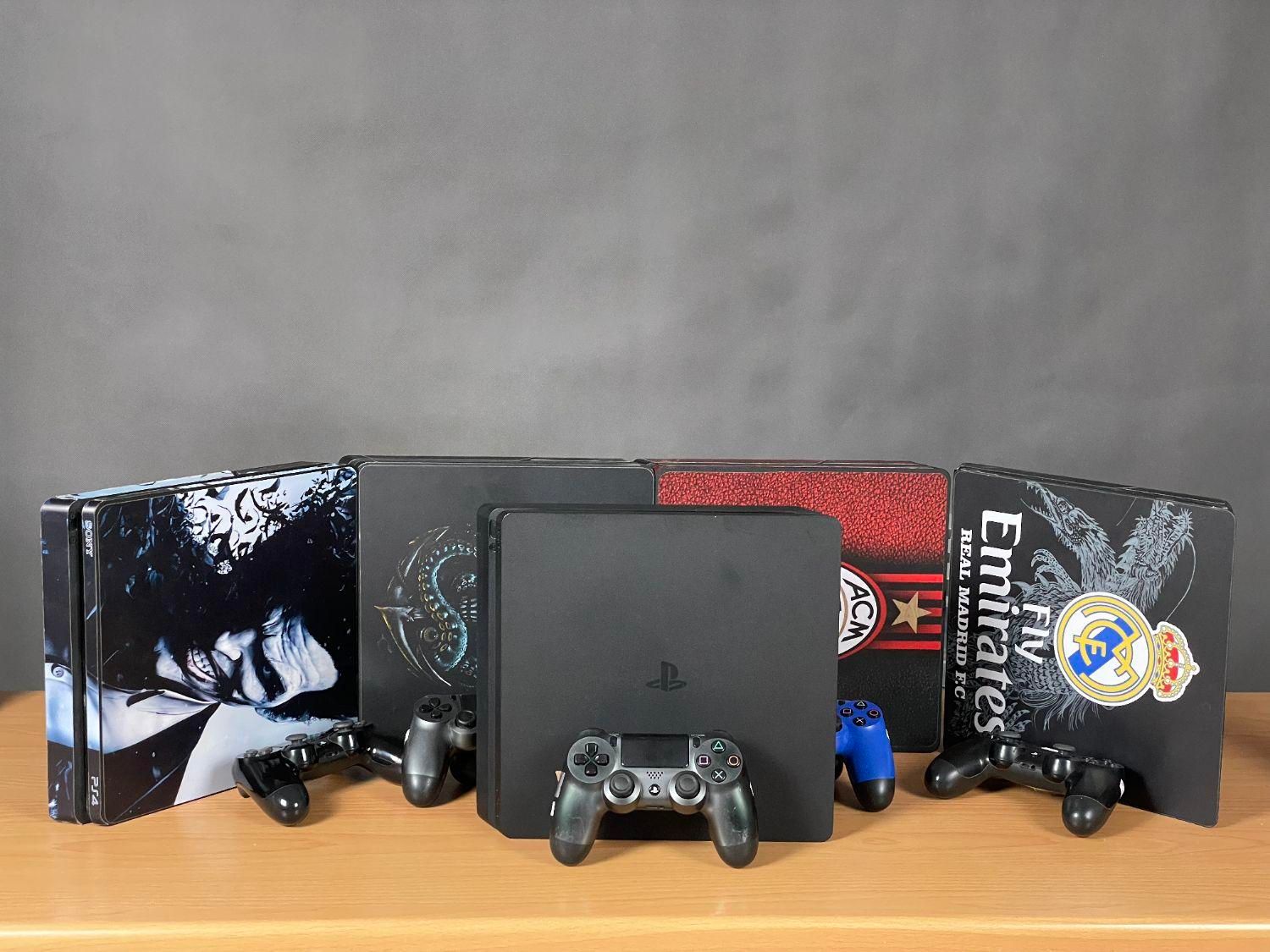 PS4 slim کپی خور یک ترابایت با کارتون و فول بازی|کنسول، بازی ویدئویی و آنلاین|یزد, |دیوار