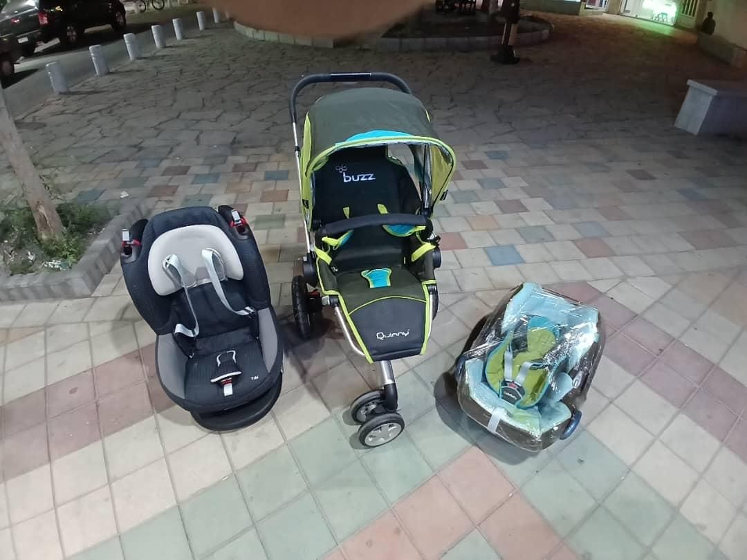 ست کامل کالسکه مکسی کوزی 3 در 1|کالسکه و لوازم جانبی|مشهد, فرهنگیان (شهرک غرب)|دیوار