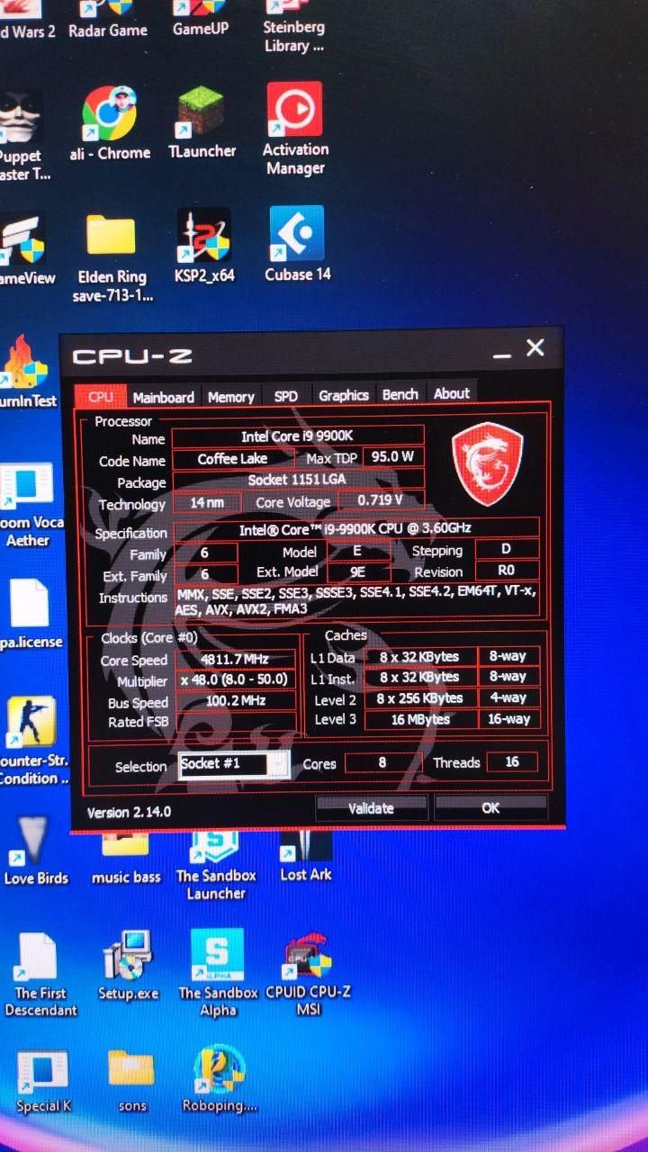 سیستم گیمینگ با مانیتور  (Alienware 27 240hz)|رایانه رومیزی|تهران, شهرک کوهسار|دیوار