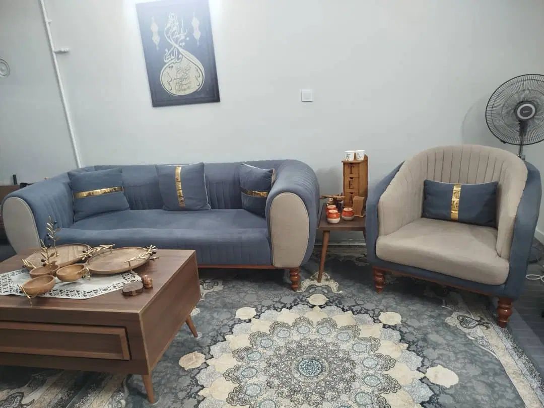 سرویس مبل ۷ نفره راحتی چستر|مبلمان خانگی و میز عسلی|تهران, نارمک جنوبی|دیوار