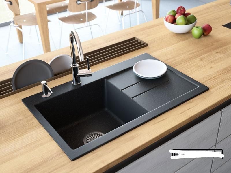 سینک گرانیتی در اندازه80در50 زیر کابینتی شرکت لیو|مصالح و تجهیزات ساختمان|تبریز, |دیوار