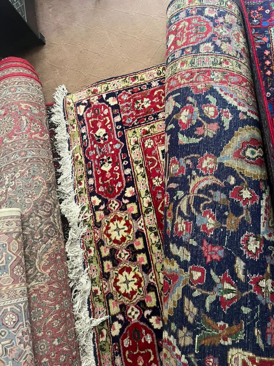 دوتافرش شش متری طبیعی چسبیده ویدونه ۹متری تروتمییز|فرش|میاندوآب, |دیوار