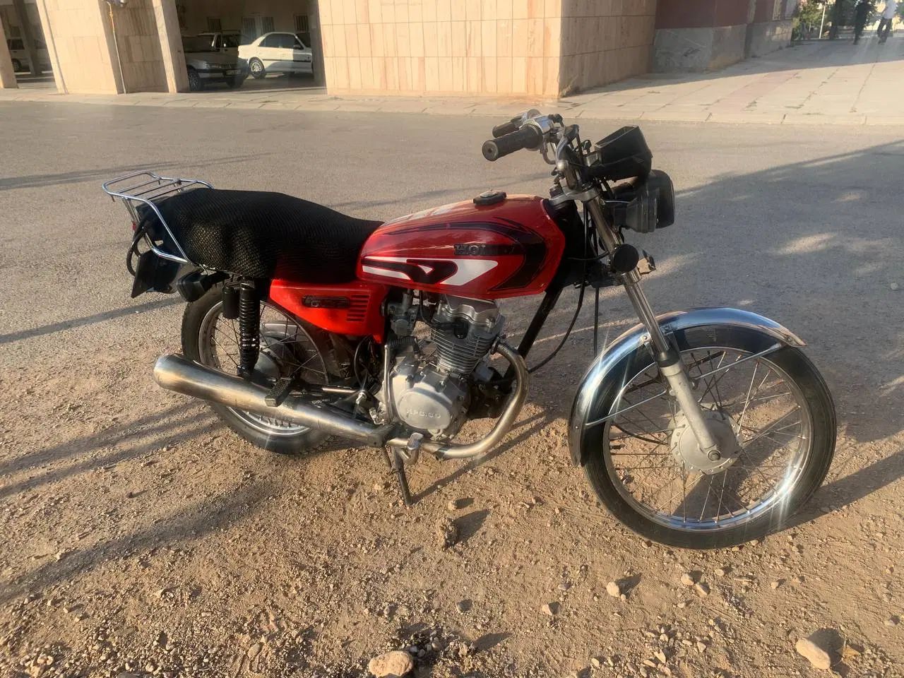 هندا۱۲۵|موتورسیکلت|مشهد, حجاب (شهرک غرب)|دیوار