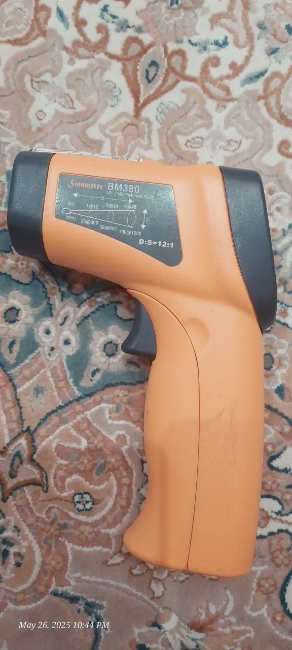 حرارت سنج لیزری ،بهترین در پروژه صنعتی مدل BM380|ابزارآلات|فولادشهر, C4|دیوار